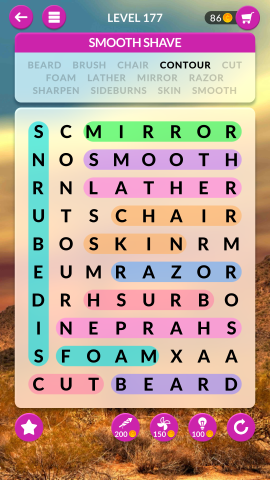 wordscapes search level 177