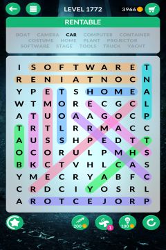 wordscapes search level 1772