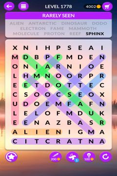 wordscapes search level 1778