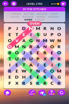 wordscapes search level 1785