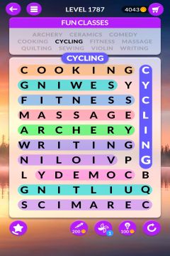 wordscapes search level 1787