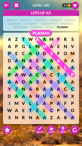wordscapes search level 180