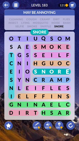 wordscapes search level 183
