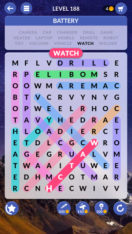 wordscapes search level 188