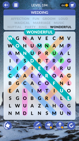 wordscapes search level 194