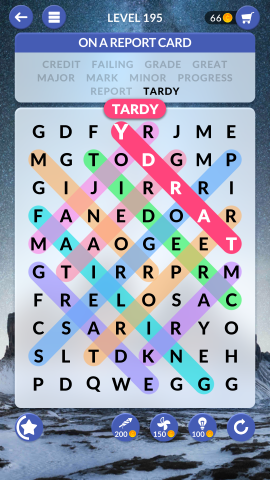 wordscapes search level 195