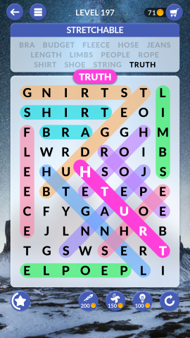 wordscapes search level 197