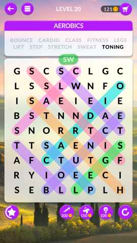 wordscapes search level 20