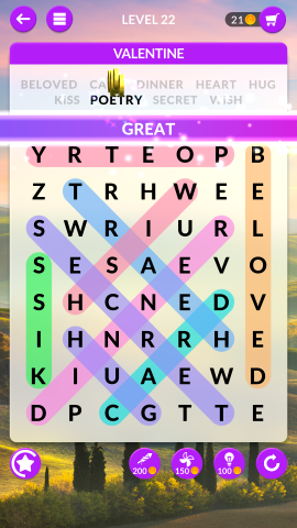 wordscapes search level 22