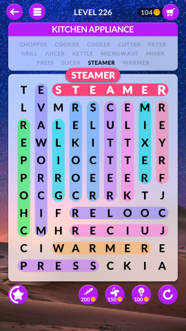 wordscapes search level 226