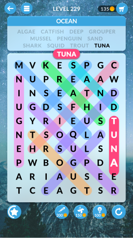 wordscapes search level 229