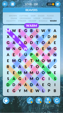 wordscapes search level 230