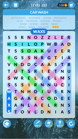 wordscapes search level 232