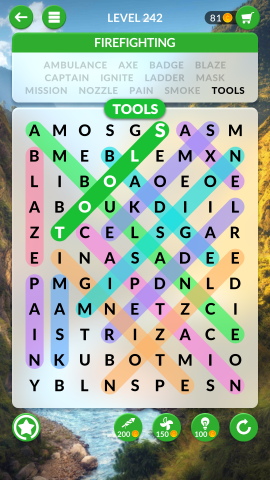 wordscapes search level 242