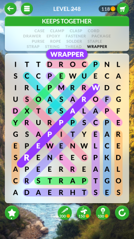 wordscapes search level 248