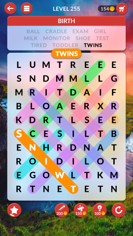 wordscapes search level 255