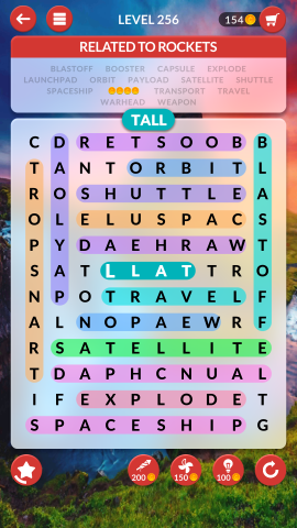 wordscapes search level 256
