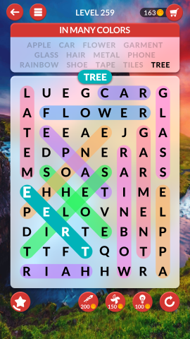 wordscapes search level 259