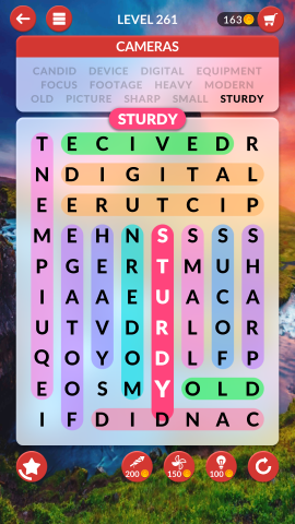 wordscapes search level 261