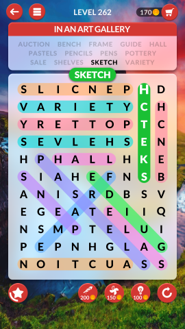 wordscapes search level 262