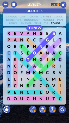 wordscapes search level 274