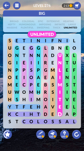 wordscapes search level 276