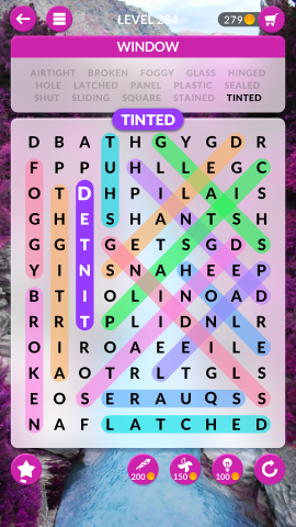 wordscapes search level 284