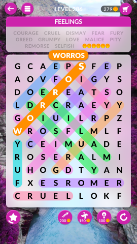 wordscapes search level 286