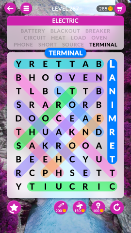 wordscapes search level 287