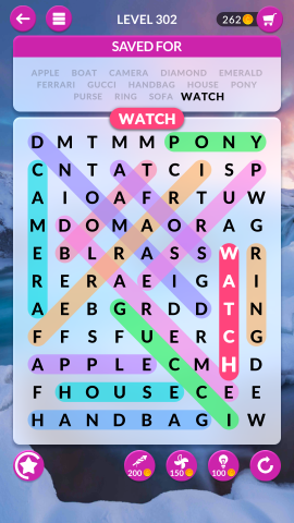 wordscapes search level 302