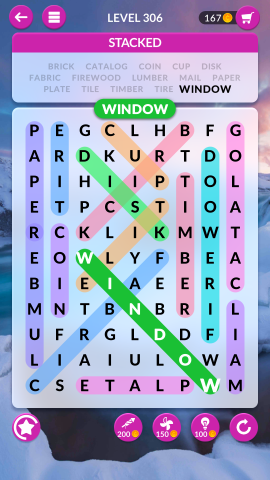 wordscapes search level 306