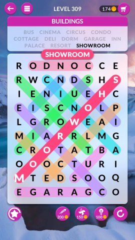 wordscapes search level 309