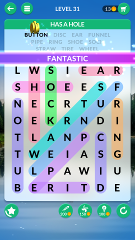 wordscapes search level 31