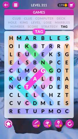 wordscapes search level 311