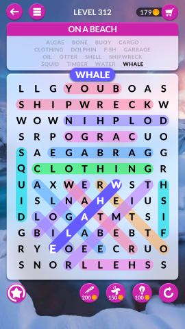wordscapes search level 312