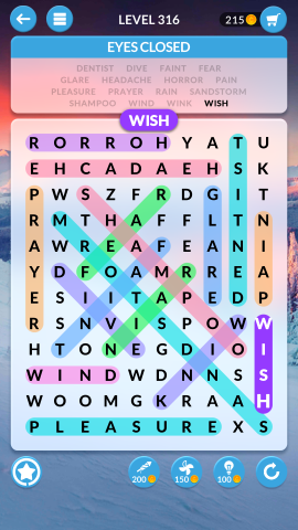wordscapes search level 316