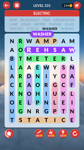 wordscapes search level 331