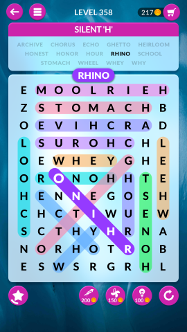 wordscapes search level 358