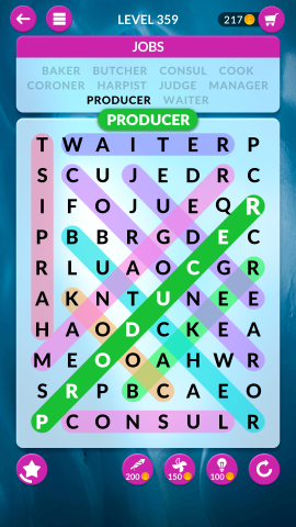 wordscapes search level 359