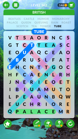 wordscapes search level 362