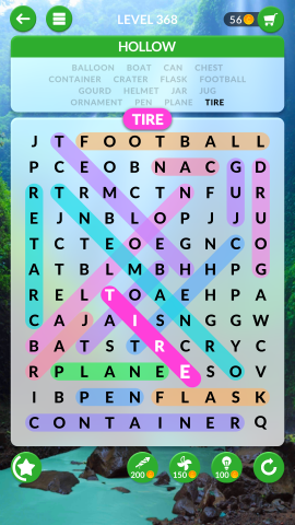 wordscapes search level 368