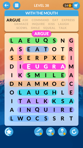 wordscapes search level 38