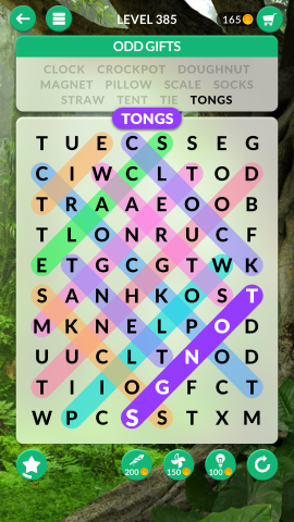 wordscapes search level 385