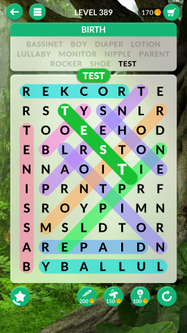 wordscapes search level 389