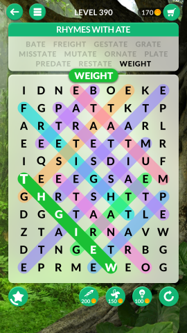 wordscapes search level 390