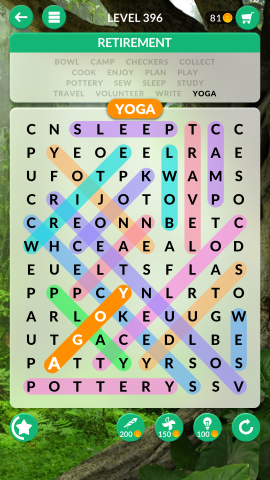 wordscapes search level 396