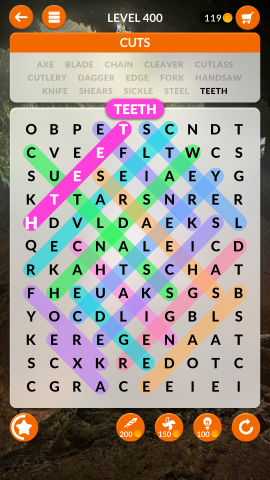 wordscapes search level 400