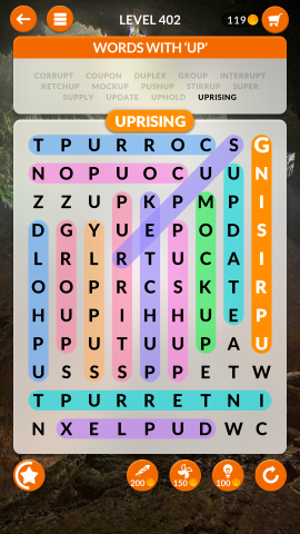 wordscapes search level 402
