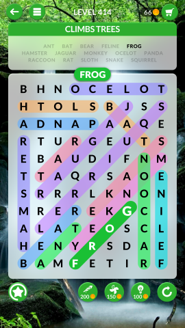 wordscapes search level 414