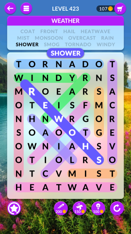 wordscapes search level 423